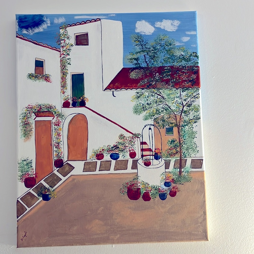 Art painted by me .